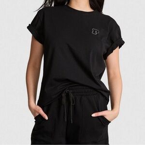 Victoria's Secret Black Short Sleeve Tee
